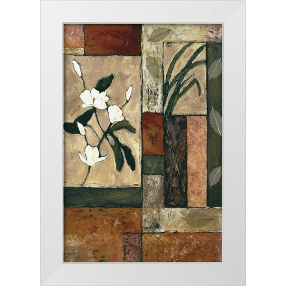 Bagnato, Judi 23x32 White Modern Wood Framed Museum Art Print Titled - Natures Bounty 4