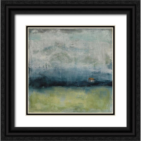 Bagnato, Judi 26x26 Black Ornate Wood Framed with Double Matting Museum Art Print Titled - Here At Last