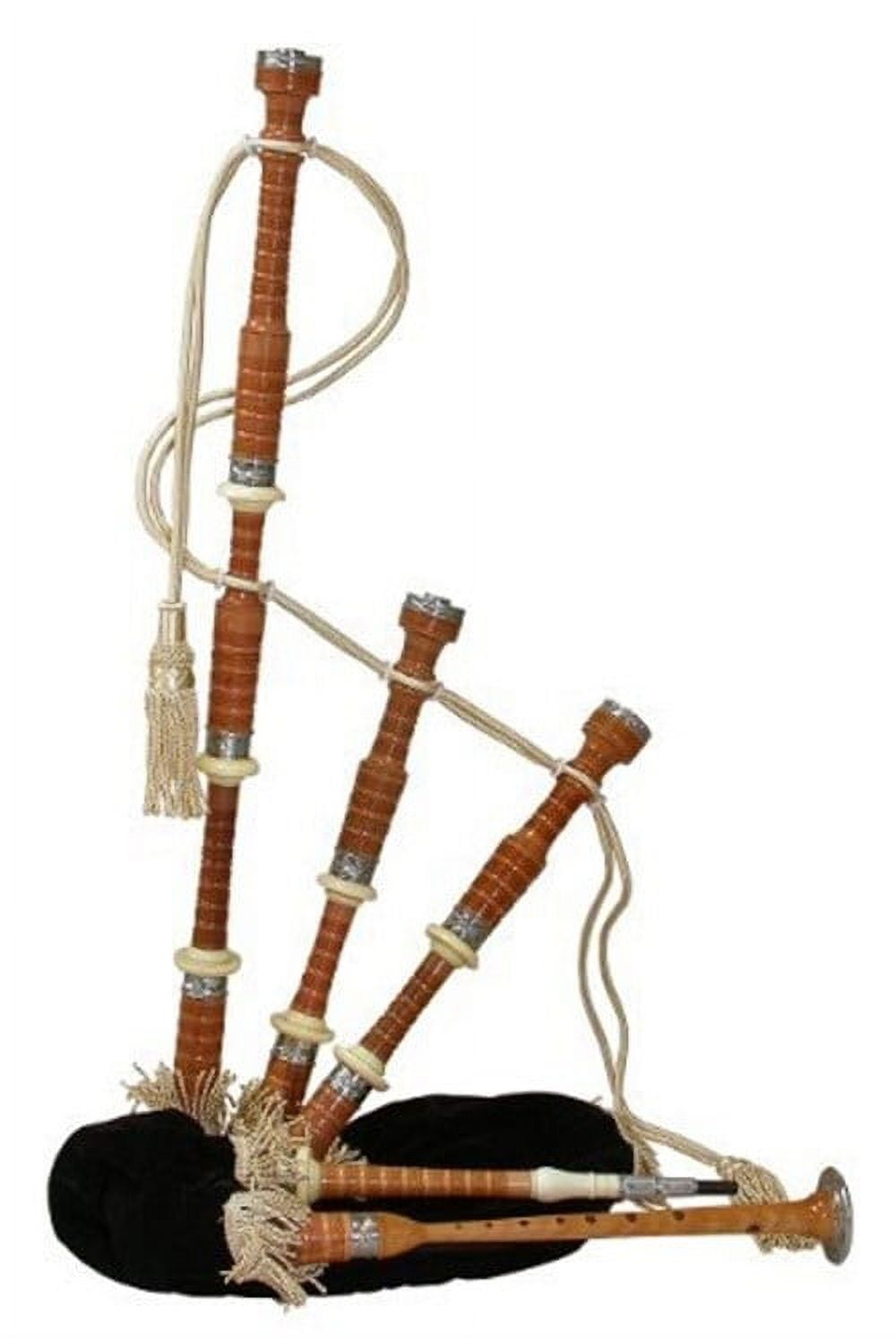 Bagpipe, Cocus Wood, Black Cover