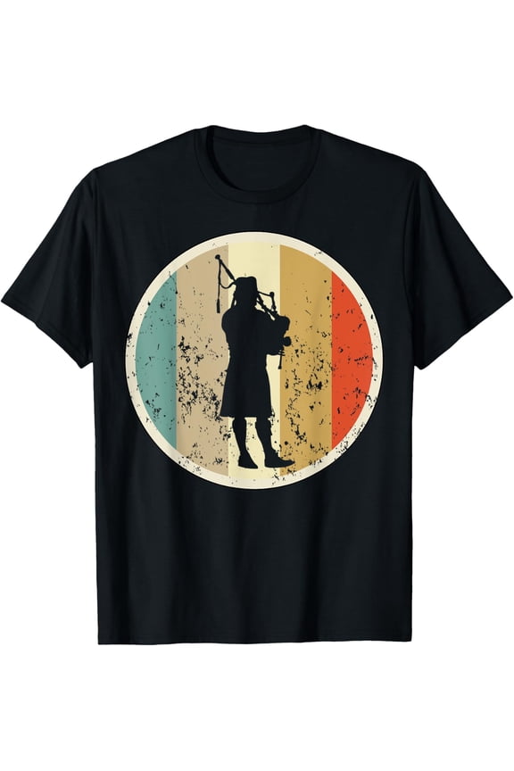 Bagpipes Bagpiper Player Bagpiping Scottish Musician Music T-Shirt