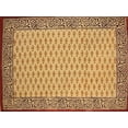 thumbnail image 1 of Bagru Block Print Cotton Table Placemat 19" x 13" Barley, 1 of 1