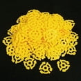 7 Inch Single Insert Bags Unlimited, 7 Inch 45 RPM Record Inserts, Yellow, 100 Pack, Center ...
