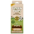 thumbnail image 1 of Bags on Board Green Pups Dog Waste Bags Refill Pack, 8x13.5 in, 120 bags, 1 of 2