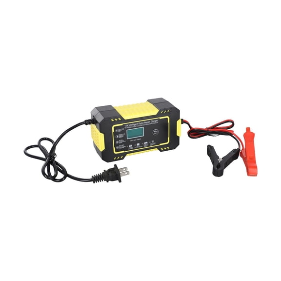 Baguer 12V 6A Car / Charger Automatic for Smart Charging / Trickle Charger Simple Operation, One Step Use, Save Your Time