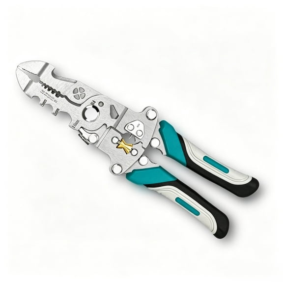Baguer 13-In-1 Wire Stripper for 8-16 Awg Wire Crimping Pliers and Wire Strippers,Simple Operation, One Step Use, Save Your Time