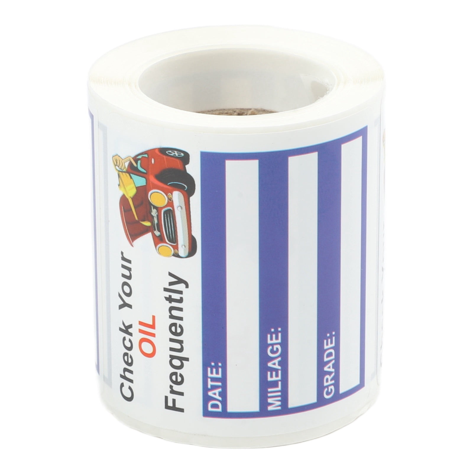 Baguer 150PCS Car Oil Change Reminder Stickers, Strong Adhesive ...