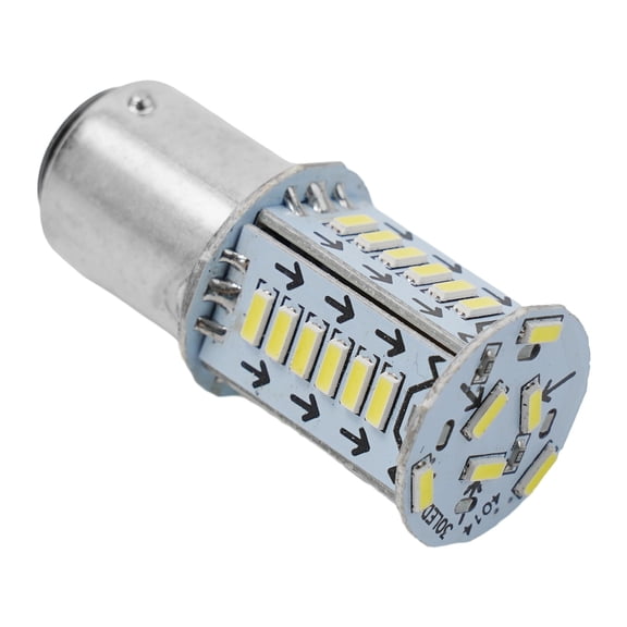 Baguer 1Pc 12V Led Light Led Strobe Brake Light Bay15D Bulb 30Smd Drl Water Flash Reversing Parking Abs Car Turn Signal Tail Lamp