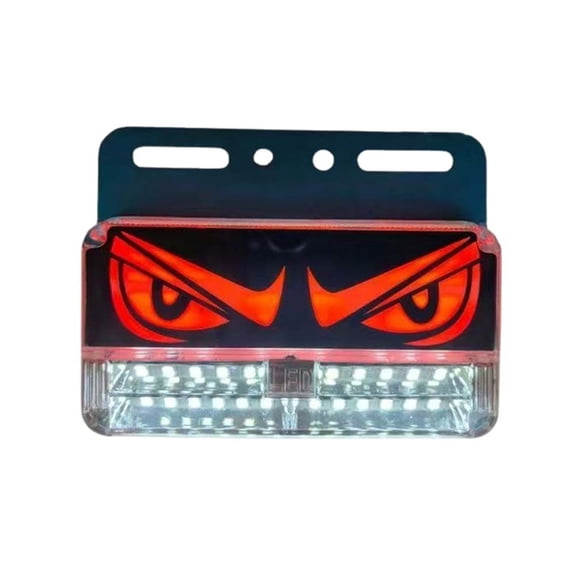 Baguer 24V Waterproof Car Truck Rear Trailer Led Light High Bright Eyes Side Marker Lights Taillight Signal Light Enhanced Visibility