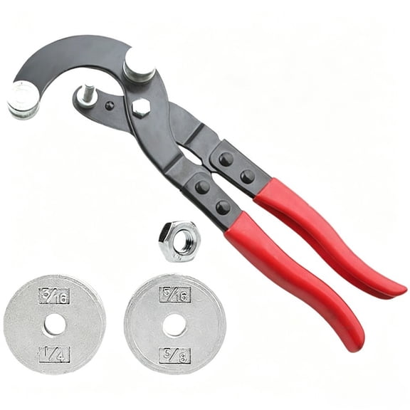 Baguer 4 In 1 Manual Pipe Bender tool for Copper Aluminum Metal Tubes Hvac,Simple Operation, One Step Use, Save Your Time
