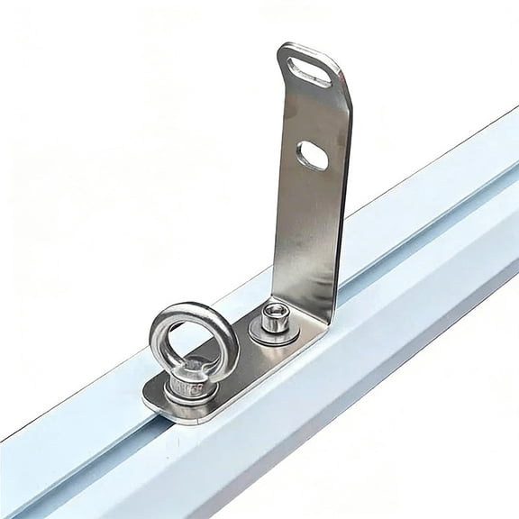 Baguer 4 Pack Stainless Steel Roof Rack Load Stops for T-Slot Cross Bars, Anti-Slip Cargo Barriers for Ladders and Kayaks