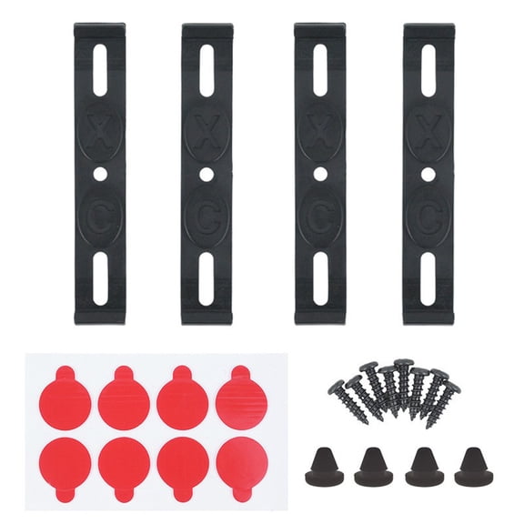 Baguer 4 Pcs Car License Plate Holder Sturdy & Secure License Plate Mounting,Simple Operation, One Step Use, Save Your Time