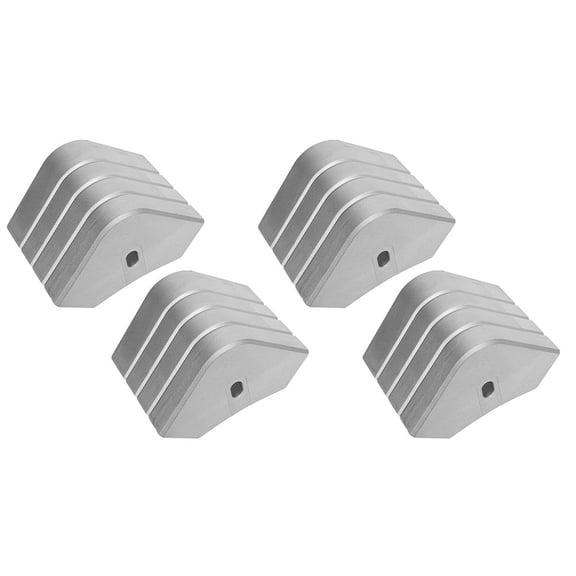 Baguer 4Pcs Boat Corner Capss Compatible With Pontoon Deck Protection Dockcornerbumper