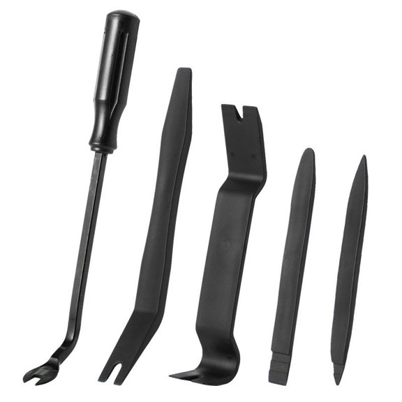 Baguer 5Pcs Car Door Panel Removal and Trimming Peeler tool,Simple Operation, One Step Use, Save Your Time