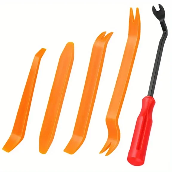 Baguer 5Pcs Car Door Panel Removal and Trimming Peeler tool,Simple Operation, One Step Use, Save Your Time