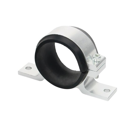 Baguer 60Mm Aluminum Fuel Pump Mounting Bracket With Quick-Install Filter Clamp for Cylindrical Installation 2.20 to 2.58 Inches