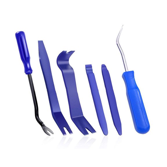 Baguer 6Pcs Car Door Panel Removal and Trimming Peeler tool,Simple Operation, One Step Use, Save Your Time