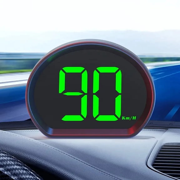 Baguer Ar Digital Speedometer Hud Head Display Speed Meter Kmh Dispaly Car Truck