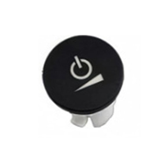 Baguer Black Abs Air Conditioning Control Panel Volume Button for Jaguar Xfl F-Pace Car Ac Climate Switch Knob Replacement Auto Interio