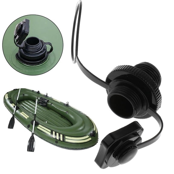 Baguer Black Screw Air Valve Cap for Inflatable Boats Kayaks Rafts Spare Parts