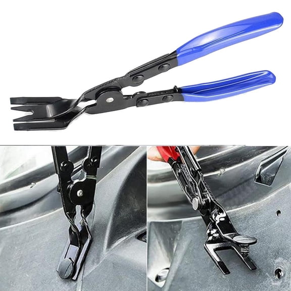 Baguer Car Headlight Repair Installation tool Rivet Snap Pliers Panel Clip Removal Pliers, Heavy Duty Snap Fastener tool