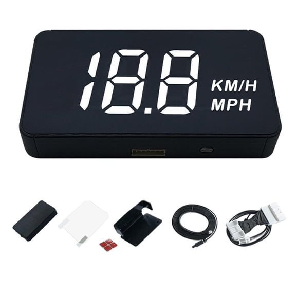Baguer Car Hud Speed and Power Display for Tesla Model 3 and Model Y 2024 With Easy Installation and Dashboard Mounting