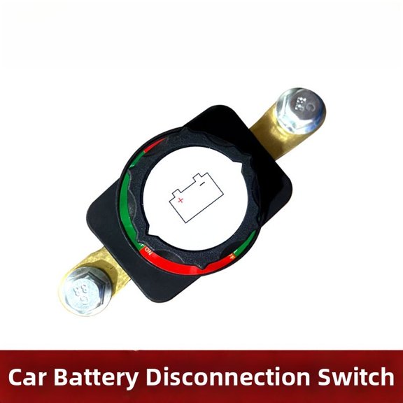 Baguer Car / Power Disconnect Switch 12V/24V Main Power Switch Disconnect Switch,Simple Operation, One Step Use, Save Your Time