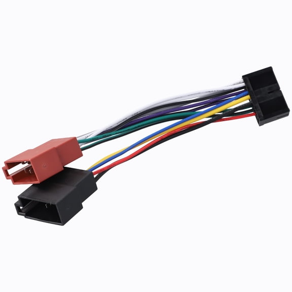 Baguer Car Radio Iso Adapter 20Pin Cable Din Connector for Aeg Car Stereo Car Radio Iso Adapter 20 Pin Cable Universally Din Connector