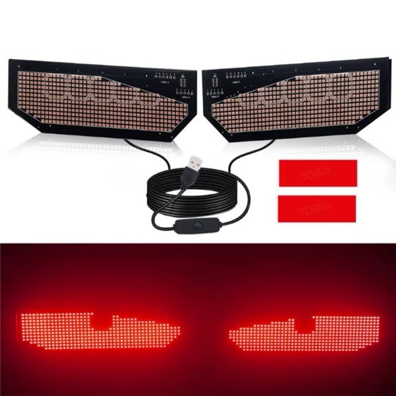 Baguer Car Show Night Driving Devil Eye Led High Brightness Led for Night Driving No Vehicle Modification Usb Power Supply
