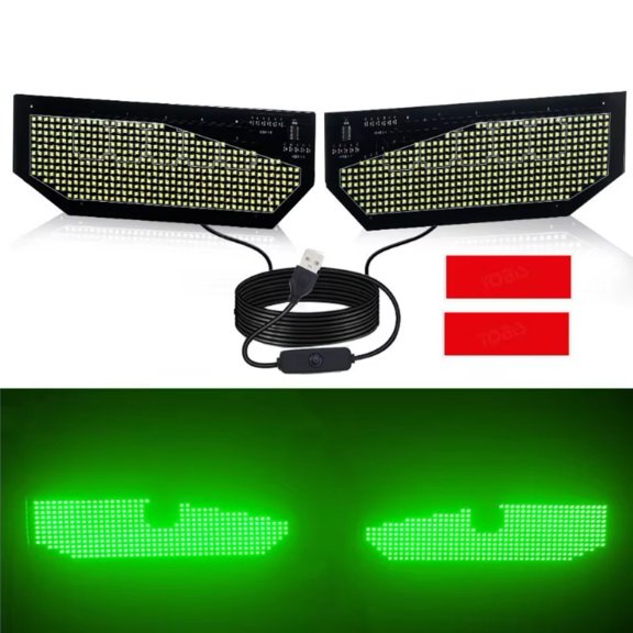 Baguer Car Show Night Driving Devil Eye Led High Brightness Led for Night Driving No Vehicle Modification Usb Power Supply