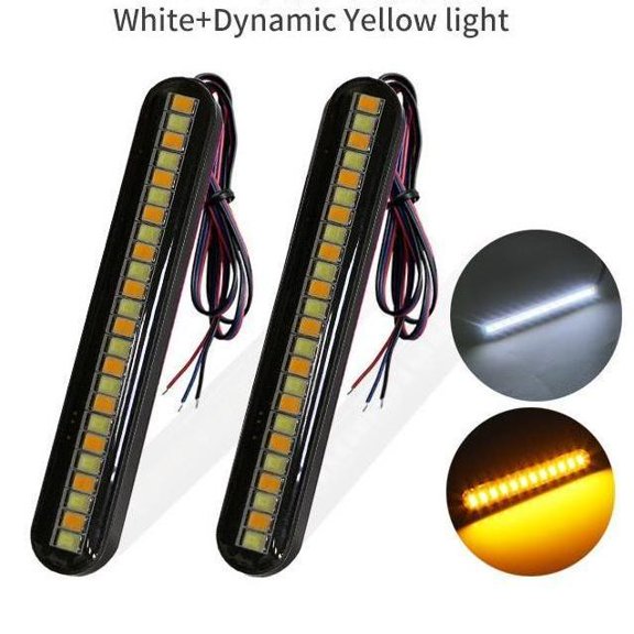 Baguer Daytime Running LED 24LED Turn Signal 24 LED Design IC Protection Circuit