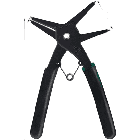 Baguer Dual Function Snap Ring Pliers Heavy Duty Internal External Circlip tool,Simple Operation, One Step Use, Save Your Time