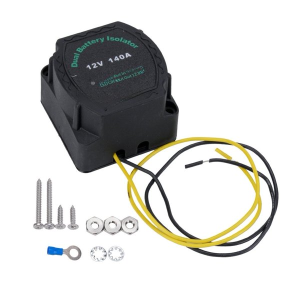 Baguer Dual Isolator 12V 140A Vsr for Modification Relay for Cars Yachts