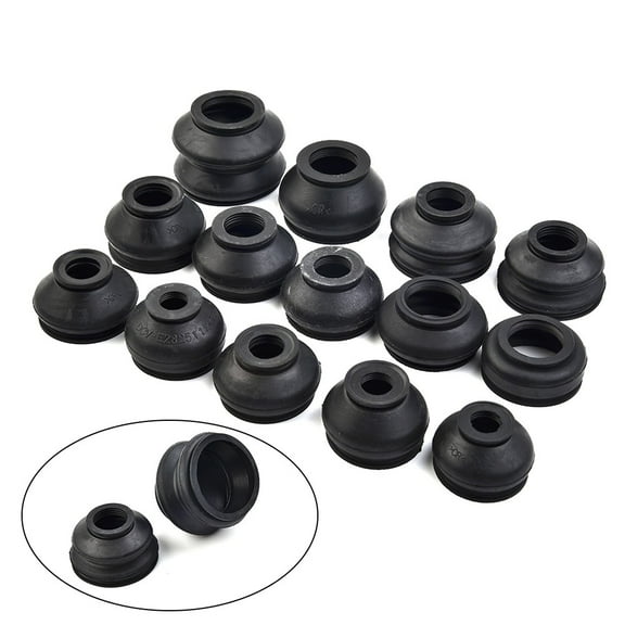 Baguer Durable Useful Car Dust Boot Covers Dust Cover Ball Joint Combipack Multipack Rod End Rubber Set Kit Universal