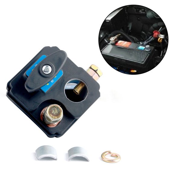 Baguer Easy Installation 12 48V Switch Vehicle Protection 6.5*6.5*5.3Cm High Current Battery Isolator Instantaneous Current 750A
