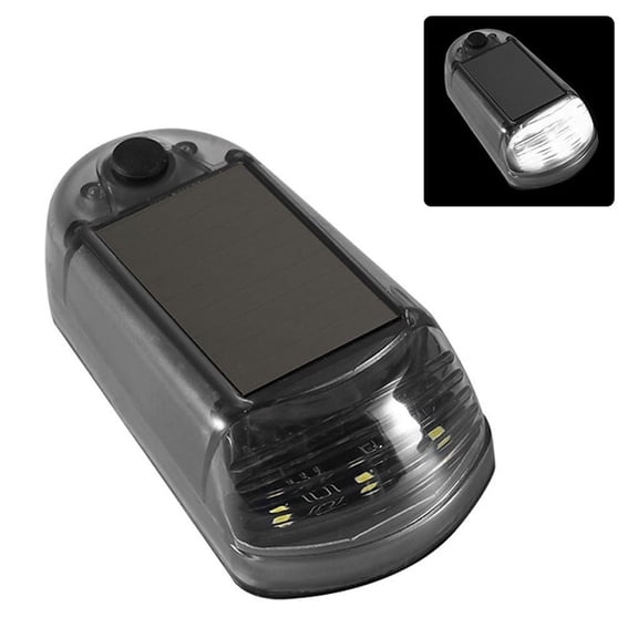Baguer Easy Installation Solar Lamp Trailer Light Wireless Flashing Light Easy Installation High Brightness Non Wired Operation