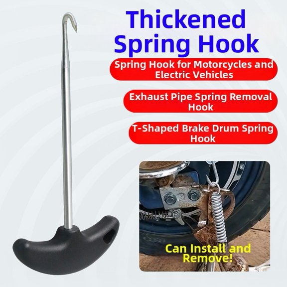 Baguer Hook Up Spring Hook tool Carbon Steel Construction Stainless Steel Option,Simple Operation, One Step Use, Save Your Time