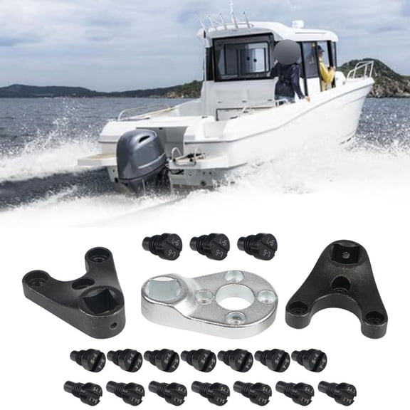 Baguer Hydraulic Steering Wrench Hydraulic Pin Wrench Boat Repair Marine Maintenance Excellent Function Great Compatibility