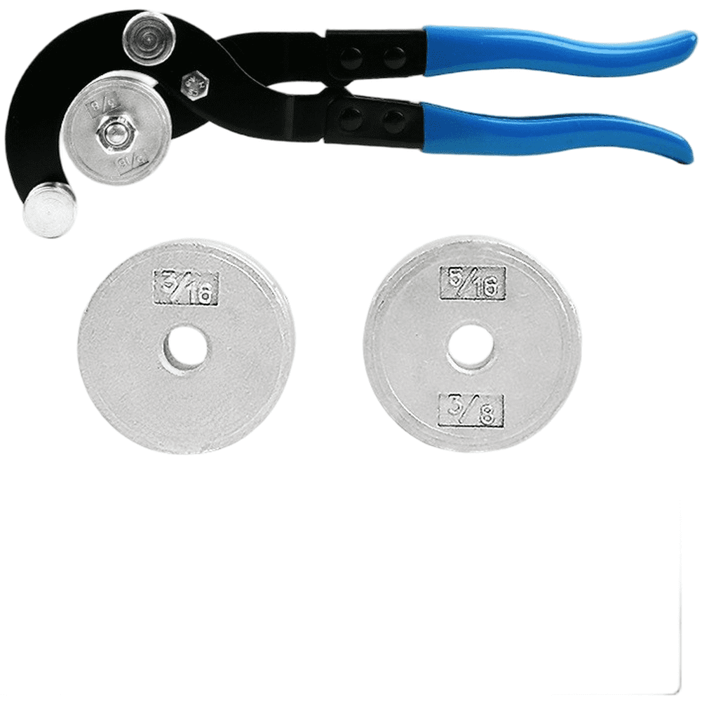 Baguer Manual Pipe Bender tool for Copper Aluminum Tubes 4 Sizes 4 8Mm 6 35Mm 8Mm 10Mm Ergonomic Handle Non Slip Grip