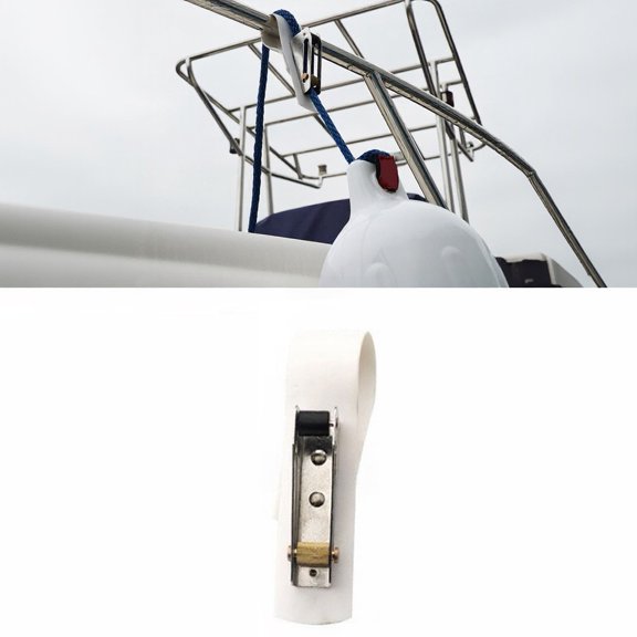Baguer Marine for Fender Height Adjuster Rope Lock for Boat Bumper Cleat Hanger Accessory