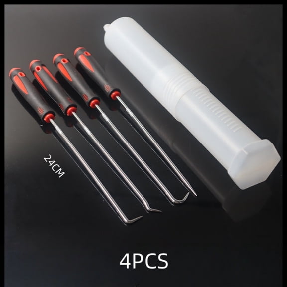Baguer Mechanic tool Hook and Pick Set Straight Pick 90 Pick 45 Hook Tpr Handle,Simple Operation, One Step Use, Save Your Time