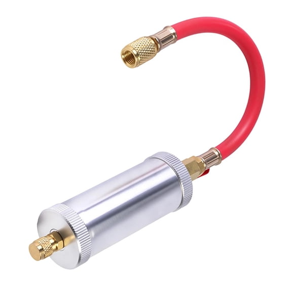 Baguer Oil and Dye Injector tool,for R134A Compressor Oil Injector Kit&Quick Coupler