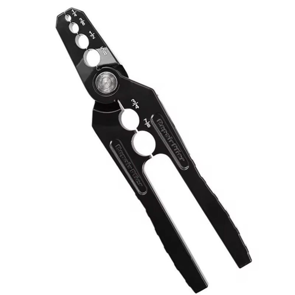 Baguer Pipe Repair Pliers for Copper and Aluminum Tubing, 6 Sizes 1/4 to 7/8 Inch, Aluminum Alloy Round Restorer tool for Auto Ac Hvac Refrigeration