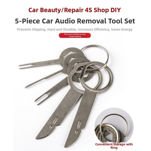 Baguer Replacement Keys for Car Audio Removal Stereo Removal tool Cd Dvd Extractors