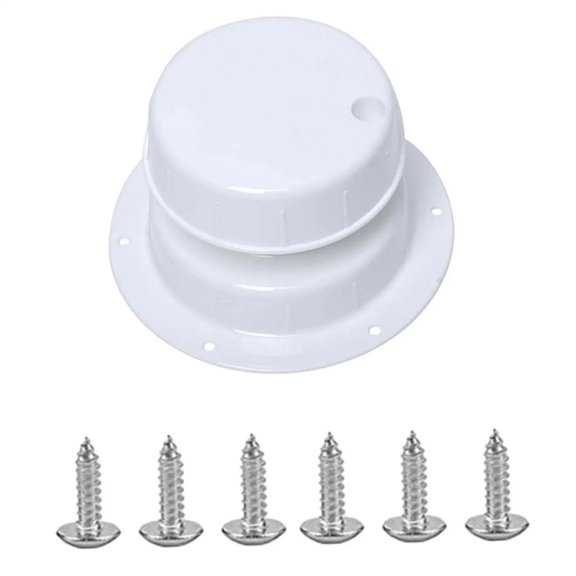 Baguer Rv Plumbing Vent Cap Kit,Rv Roof Sewer Vent Cover With Screen for Camper Trailer