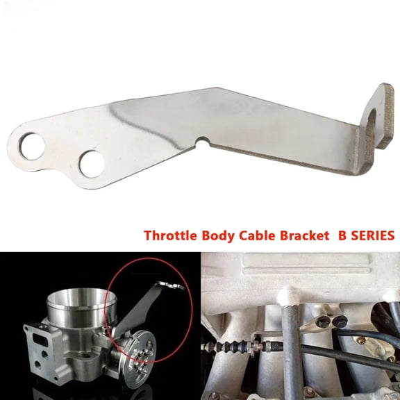 Baguer Stainless Steel Throttle Cable Bracket for Honda B Series Engine Swaps
