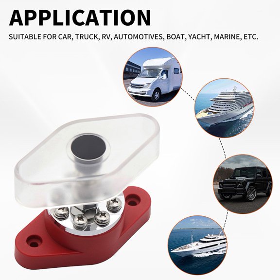 Baguer Terminal Bus Bar 300A Distribution Terminal Block Automotive Car Terminal Stud
