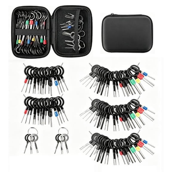 Baguer Terminal Extraction tool Kit 82 Pieces for Car Audio and Ecu Connectors