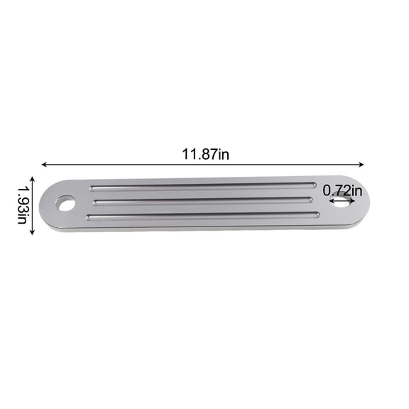 Baguer Transom Support Plate Tsp-2Dp Made From Marine Rated Cast Aluminum for Reliable Performance In Harsh Water Conditions