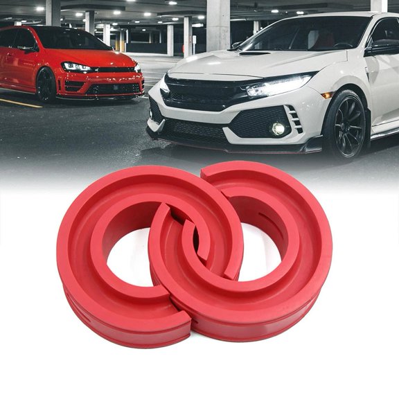 Baguer Type F Automotive Rubber Spring Spacer Cushion Enhancing Suspension Response and Ride Stability Without Modification Required