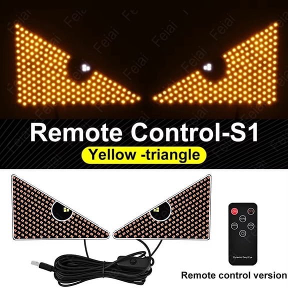 Baguer Wireless Remote Control Led Light for Car Windshield Ambient Lights Flashing